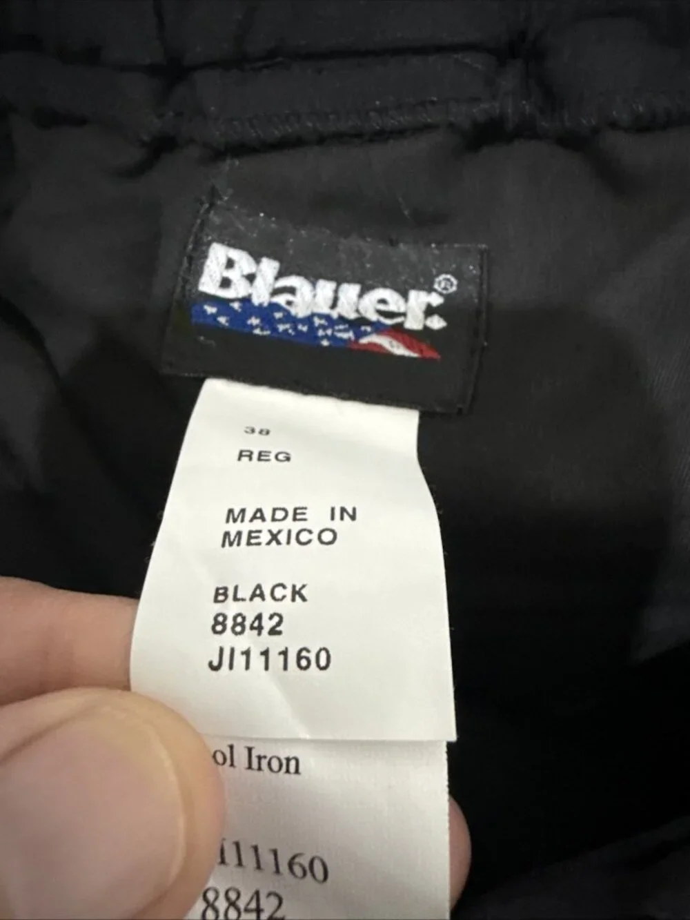 Blauer 8842 Flexforce Black Bike Shorts Size 38 Reg